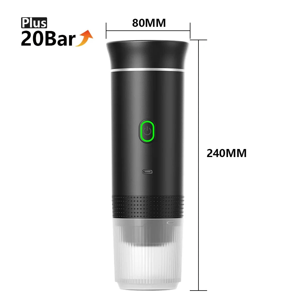 Portable Electric Espresso Coffee Maker