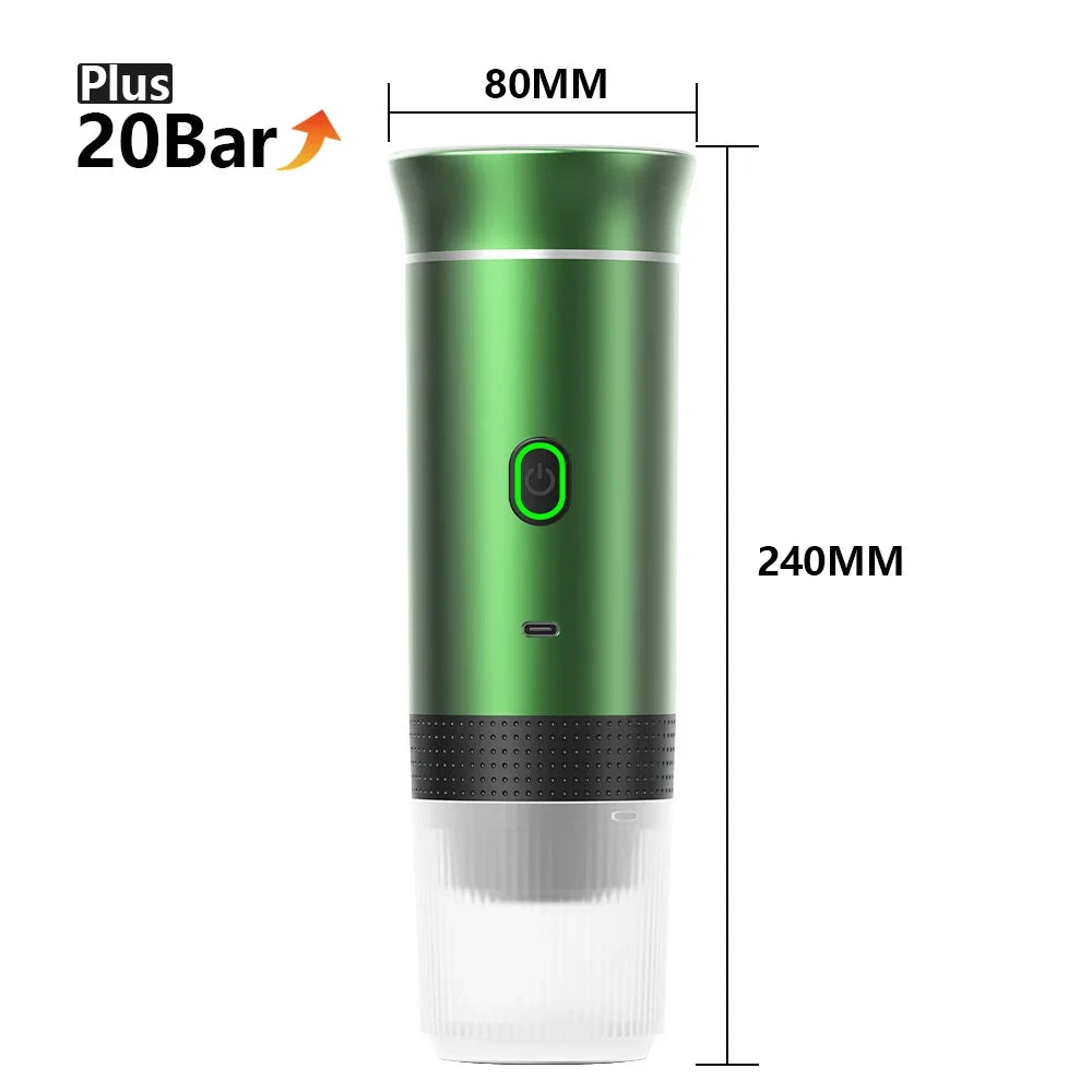 Portable Electric Espresso Coffee Maker