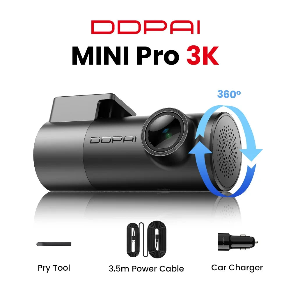Compact WiFi Car Dash Cam
