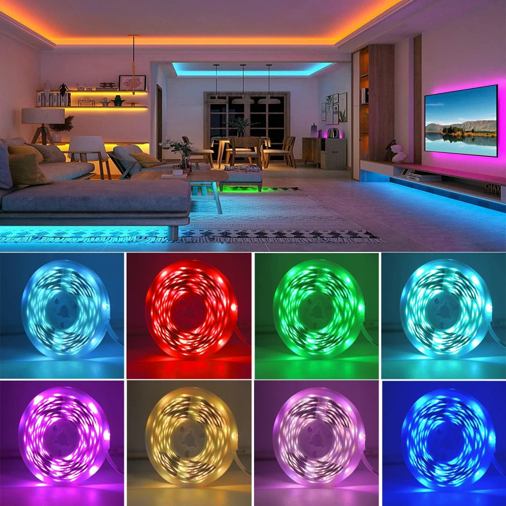 Flexible RGB LED Strip Light