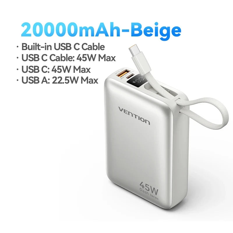 Portable Fast Charging Power Bank