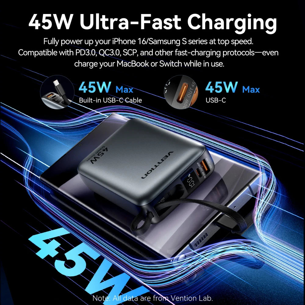 Portable Fast Charging Power Bank