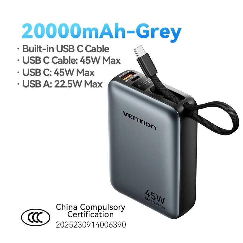 Portable Fast Charging Power Bank