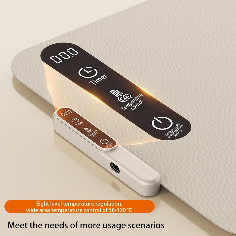 Foldable Silicone Food Warmer Pad
