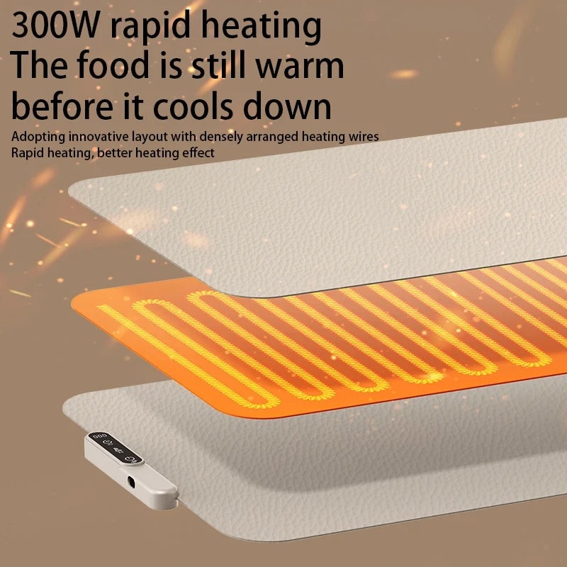 Foldable Silicone Food Warmer Pad