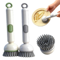 Rotating Dish Brush with Soap Dispenser